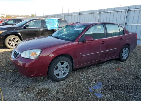 2006 Chevrolet Malibu Lt из США, поврежденный, VIN 1G1ZT51876F156860